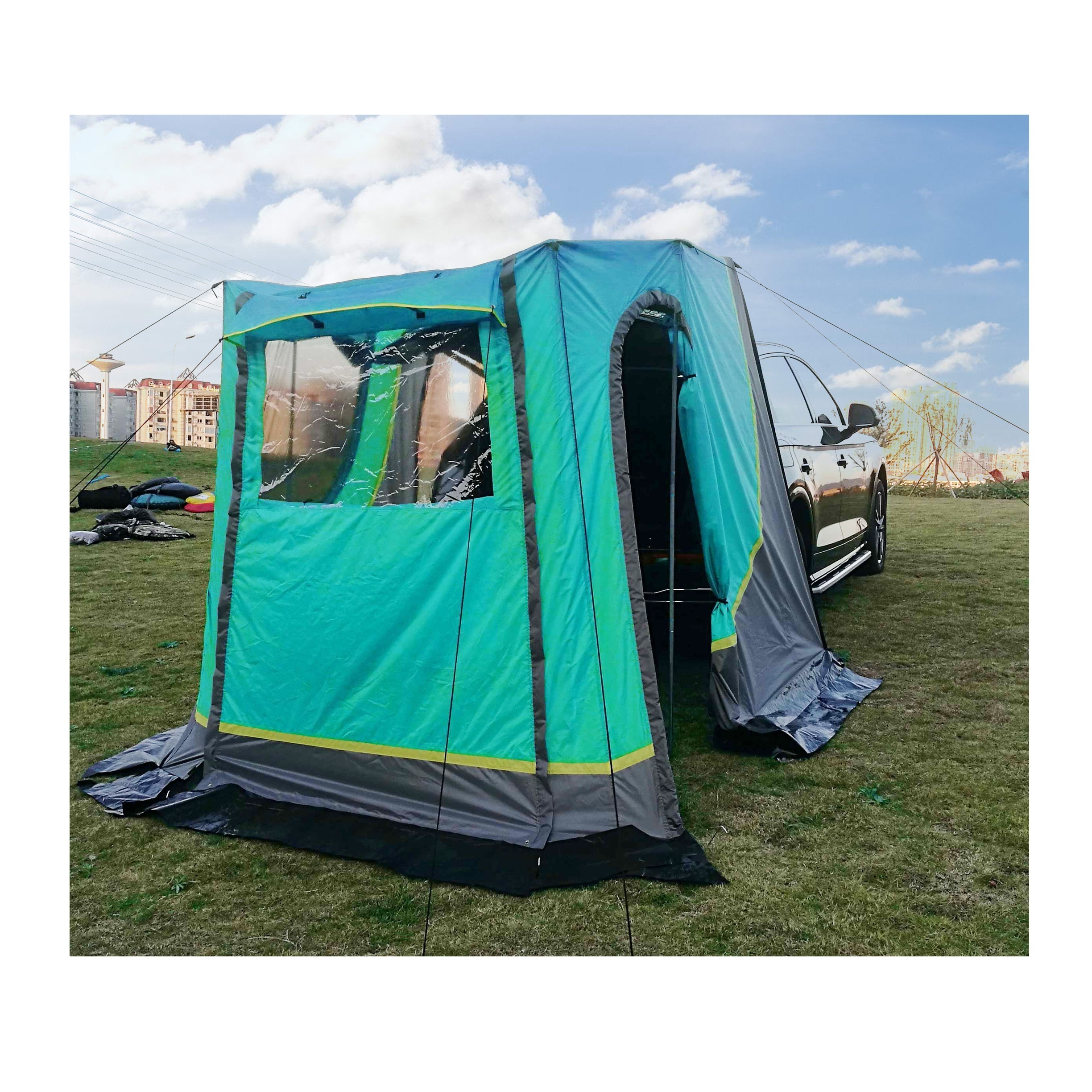 Outdoor sun shade Portable Foldable Connectable Tailgate Canopy Camping Car Rear Suv Awning car Tent