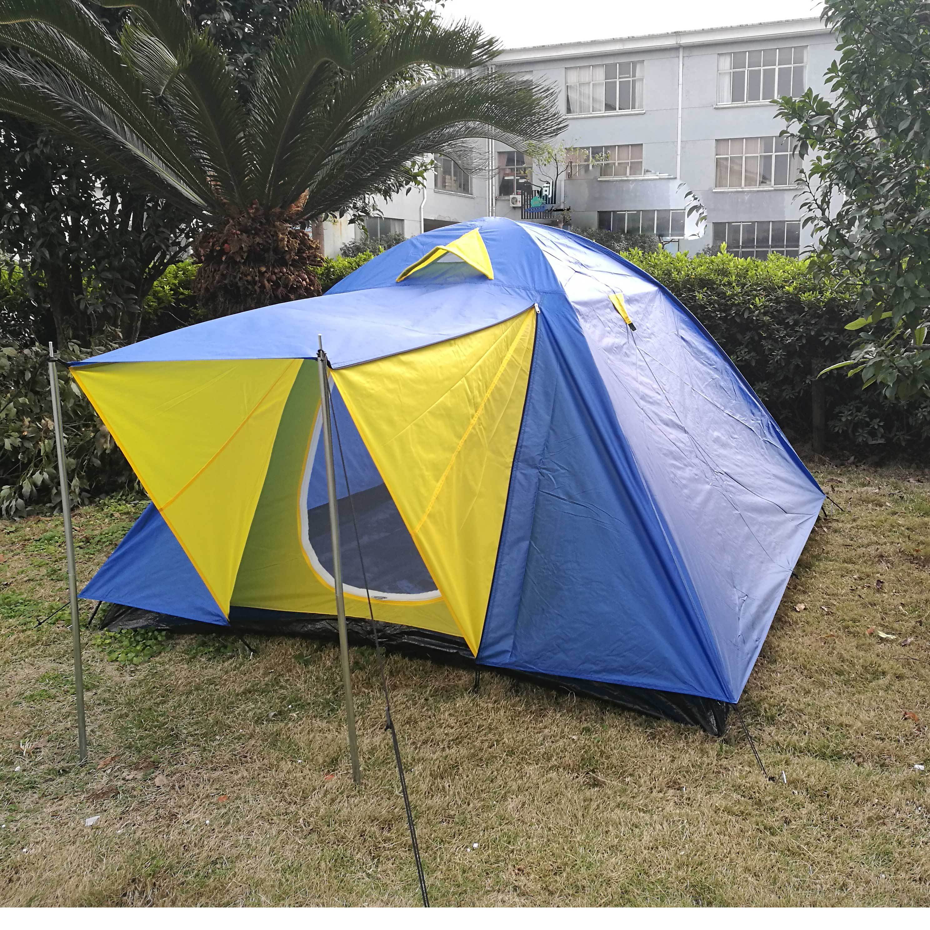 Wind Valley ㅤ 4 Season Outdoor Camping Family 2-4 Man Double Layer IGLOO Tent