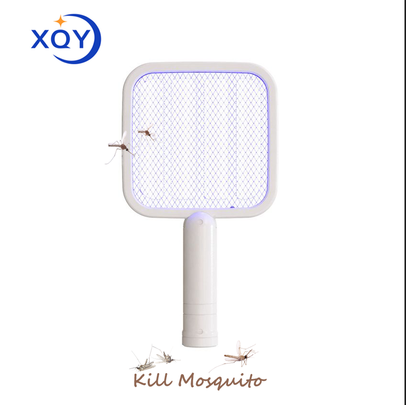 Newly 2 in 1Mosquito Killer Lamp Handheld Electronic Insect Killing Rechargeable Mosquito Killer Racket Mosquito Bat Fly Swatter