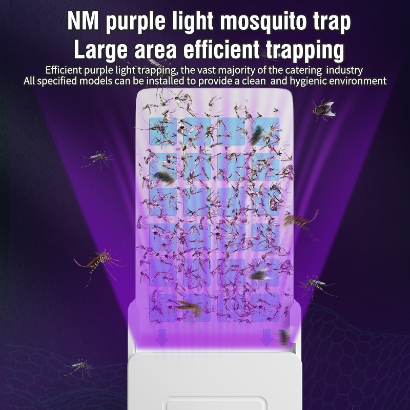 Wholesale Flay trap for indoors Insect traps for home mosquitio killer for kids pets plug in bug zapper with US/EU/UK plug