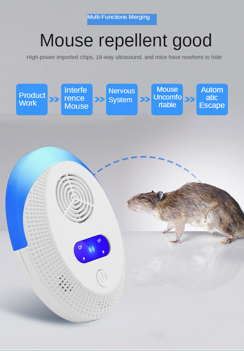 Hot sale plug in multifunction ultrasonic pest repellent electric insect repellent indoor anti mosquito for home use