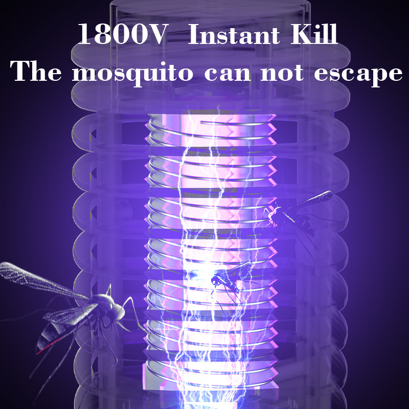 Factory manufacturer Bug Zapper with LED Light Electronic Fly Traps Plug in Mosquito Killer for Indoor Outdoor  Yard