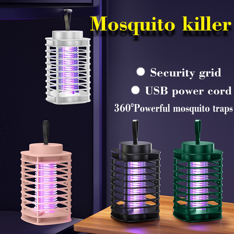 Factory manufacturer Bug Zapper with LED Light Electronic Fly Traps Plug in Mosquito Killer for Indoor Outdoor  Yard