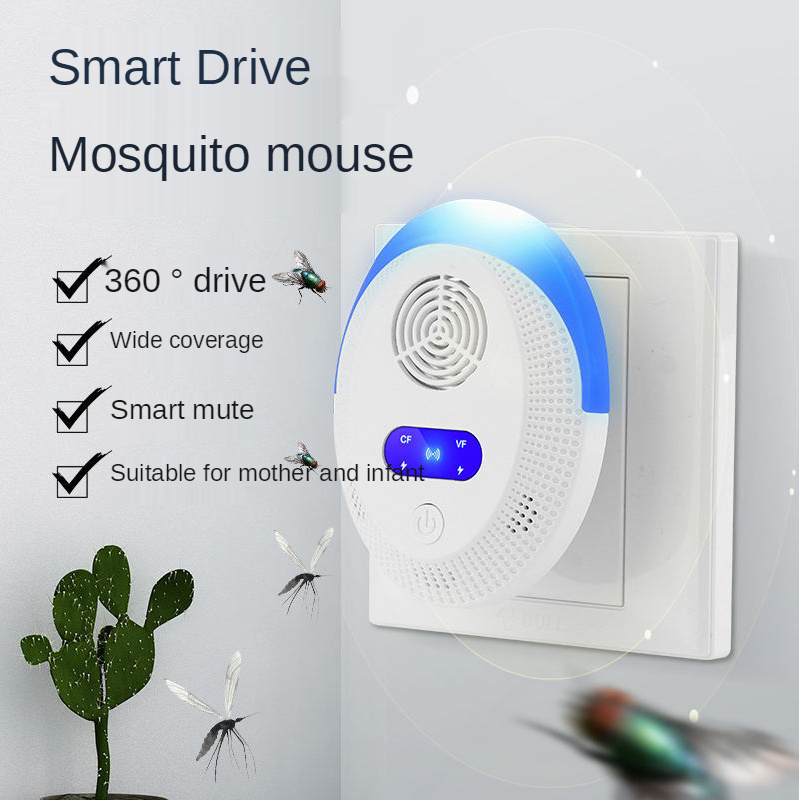 Hot sale plug in multifunction ultrasonic pest repellent electric insect repellent indoor anti mosquito for home use