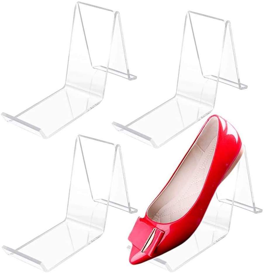 Customized OEM/ODM Acrylic Shoe Display Stand, Holder High Heel Show Display Stands, Shoes Organizer for Home Retail Shop