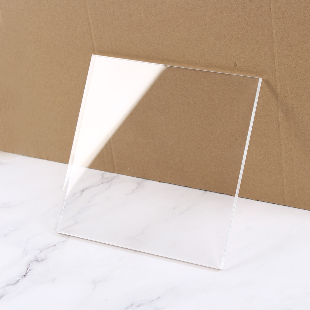 5 inch x 7 inch 2 mm Thick Transparent Clear PMMA Acrylic Sheets for Picture Frame Glass Replacement