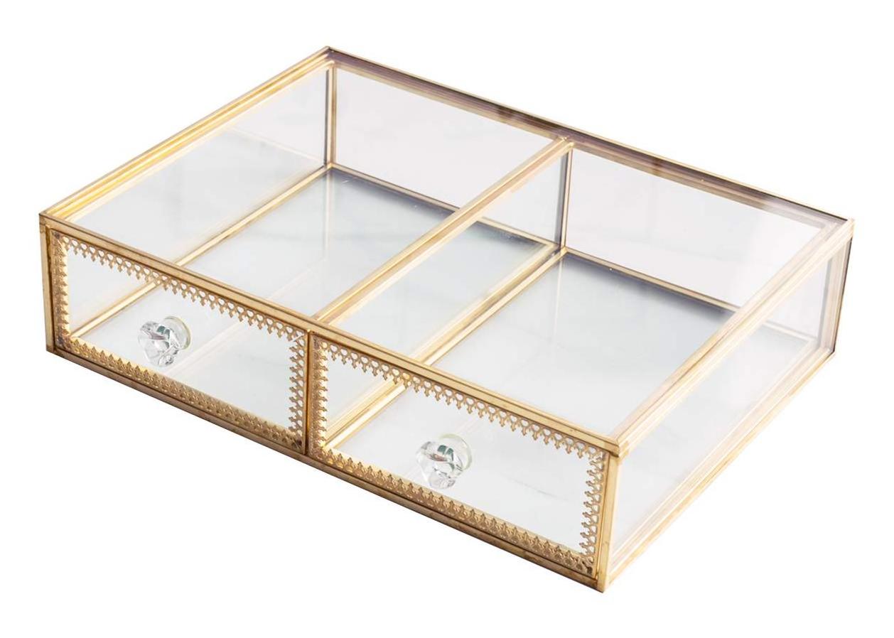 Custom OEM/ODM, Acrylic Jewellery Organiser With Drawer Box, Jewelry Case Holder for Cosmetic Necklace and Earring Organizer