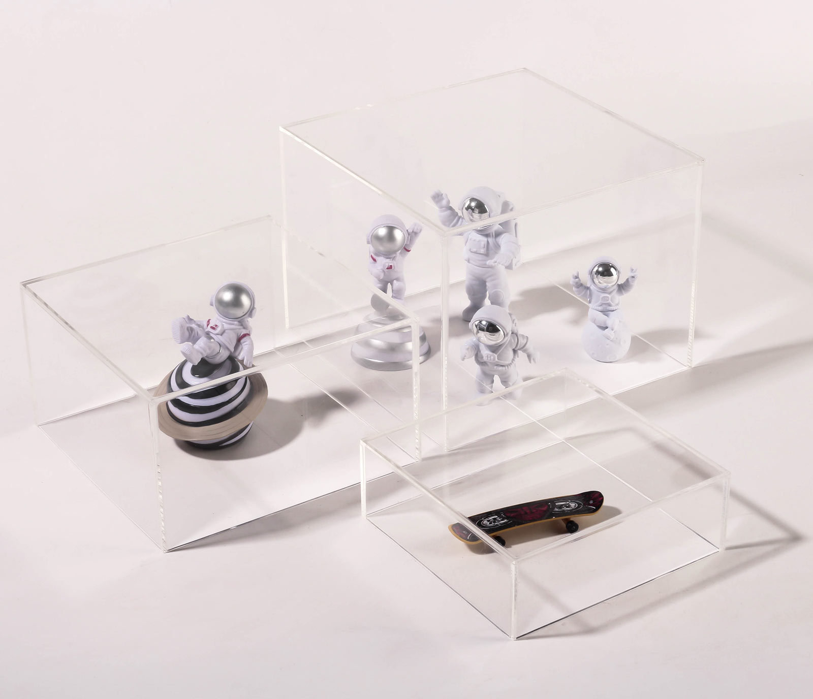 Acrylic Display Rack Buffet Food Display Risers Cube Stand For Table Centerpiece Buffet Food Catering Display Rack