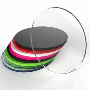 1/8"thickness Acrylic 2"dia Circle Clear Perspex Disc Template Craft Plastic Acrylic Round Disks