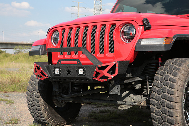 Front Bumper Protect Guard for Jeep Wrangler JL Rubicon 2007-present Accessories Parts