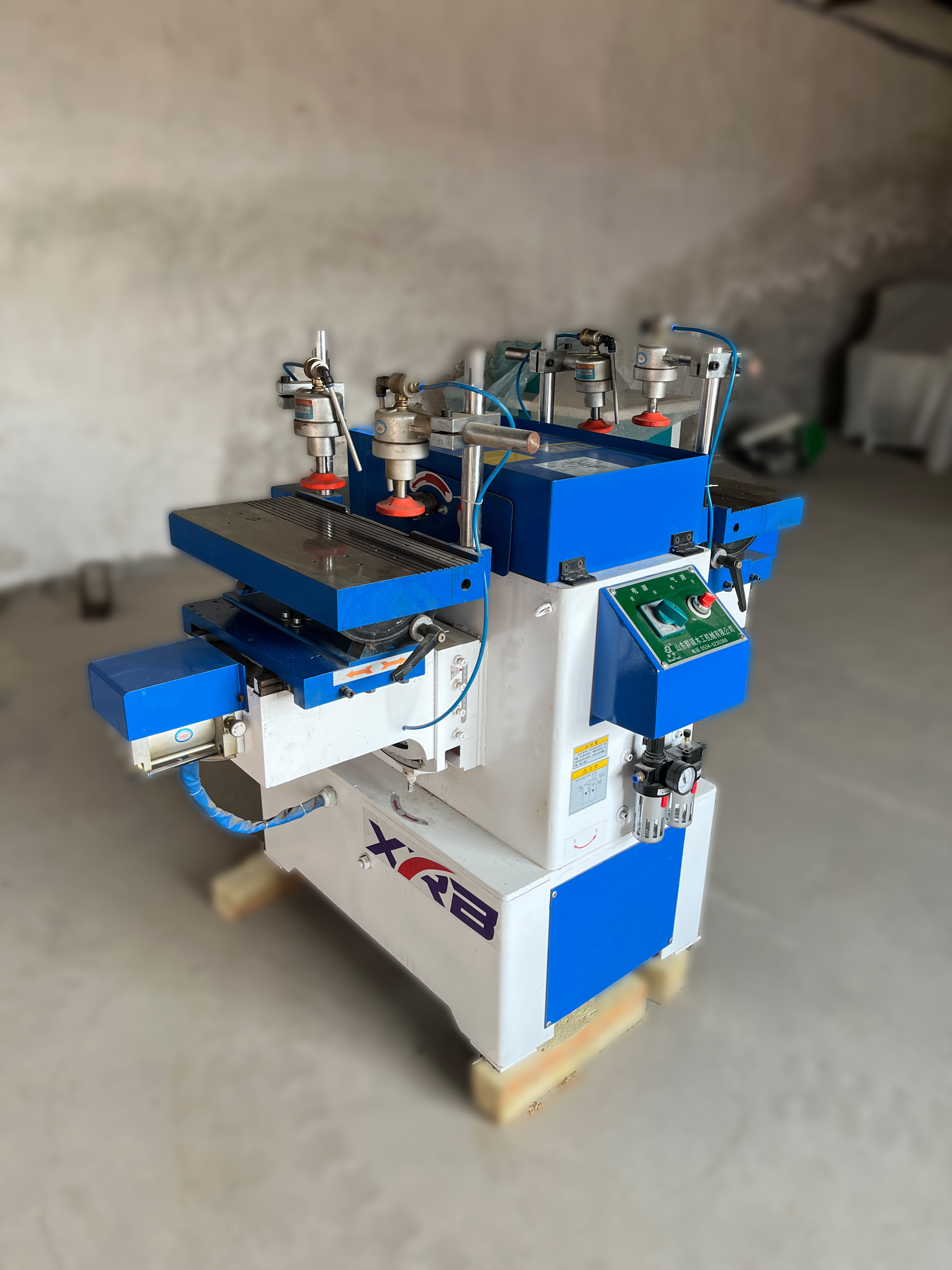 MS3112 horizontal double end woodworking mortiser chair leg hole slot making mortising and tenon machine for wood