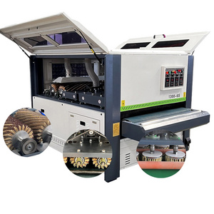 New Arrival Automatic Wood Solid Brush Polishing Machine