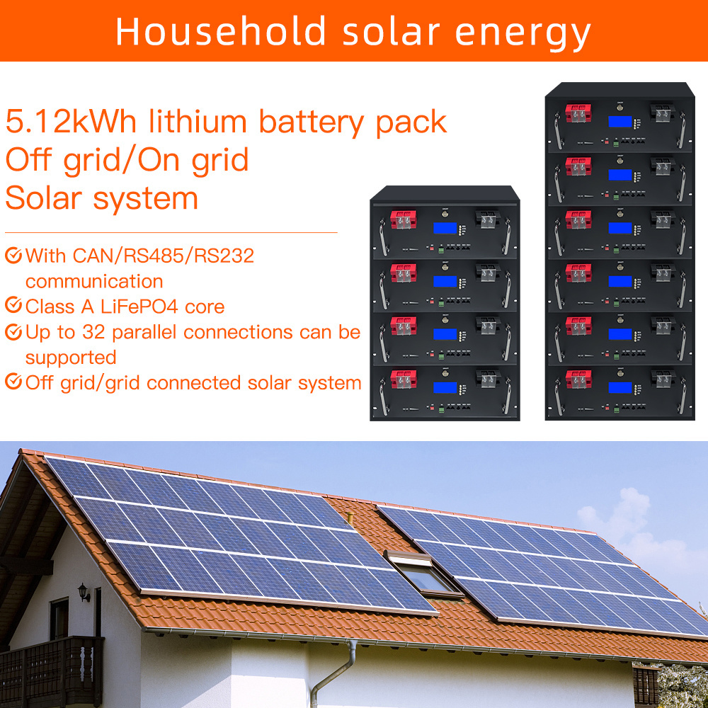 All-In-One 48v 10kw lithium ion battery pack 200ah 100ah 48volt 10kwh 50 kwh 48v lithium ion battery 48v 10kwh for solar system