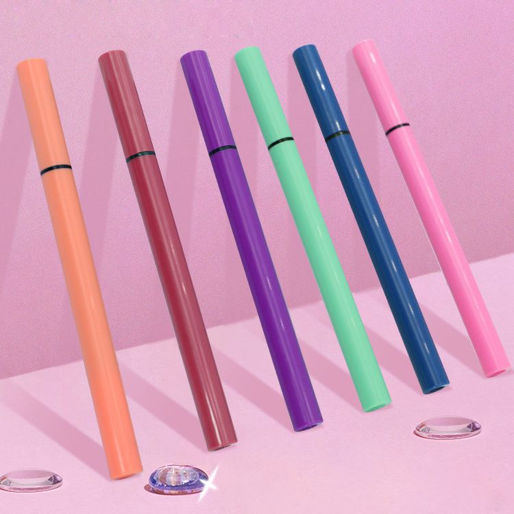 Custom private label color strip eyelash glue pen strong vegan magnetic waterproof false eyelash adhesive lash liner glue