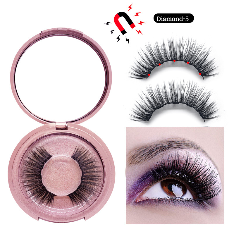 private label natural glamnetic cases double eyeliner eyelashes and mink eyelashes magnet_eyelash with magnetic liner