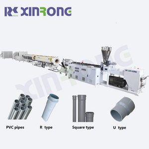 Xinrongplas extruding equipment UPVC CPVC pipes machinery producing pvc pipe make machines