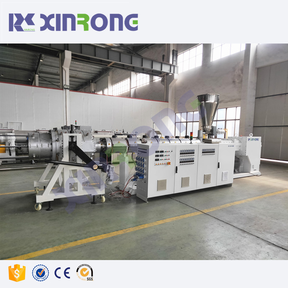 China top brand pvc pipe manufacturing machine plastic pipe extrusion production machine line