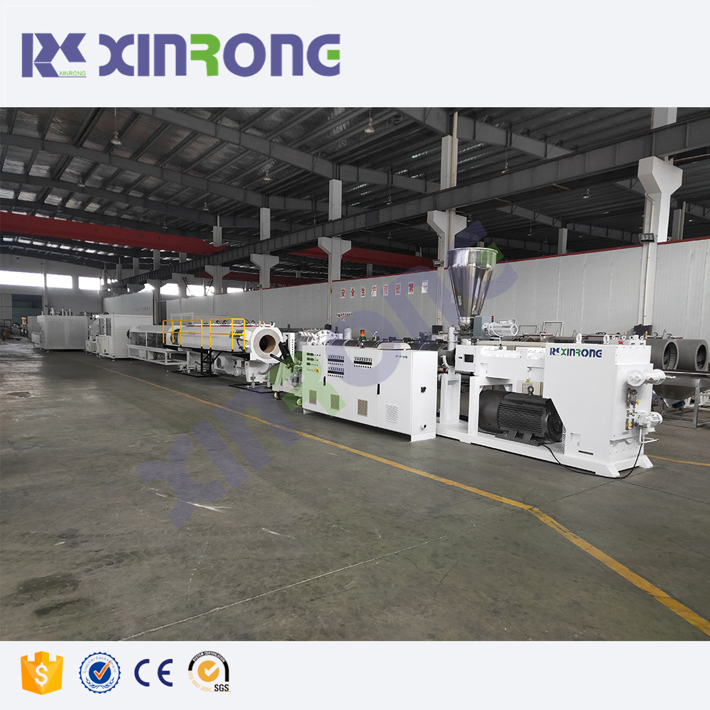 China top brand pvc pipe manufacturing machine plastic pipe extrusion production machine line