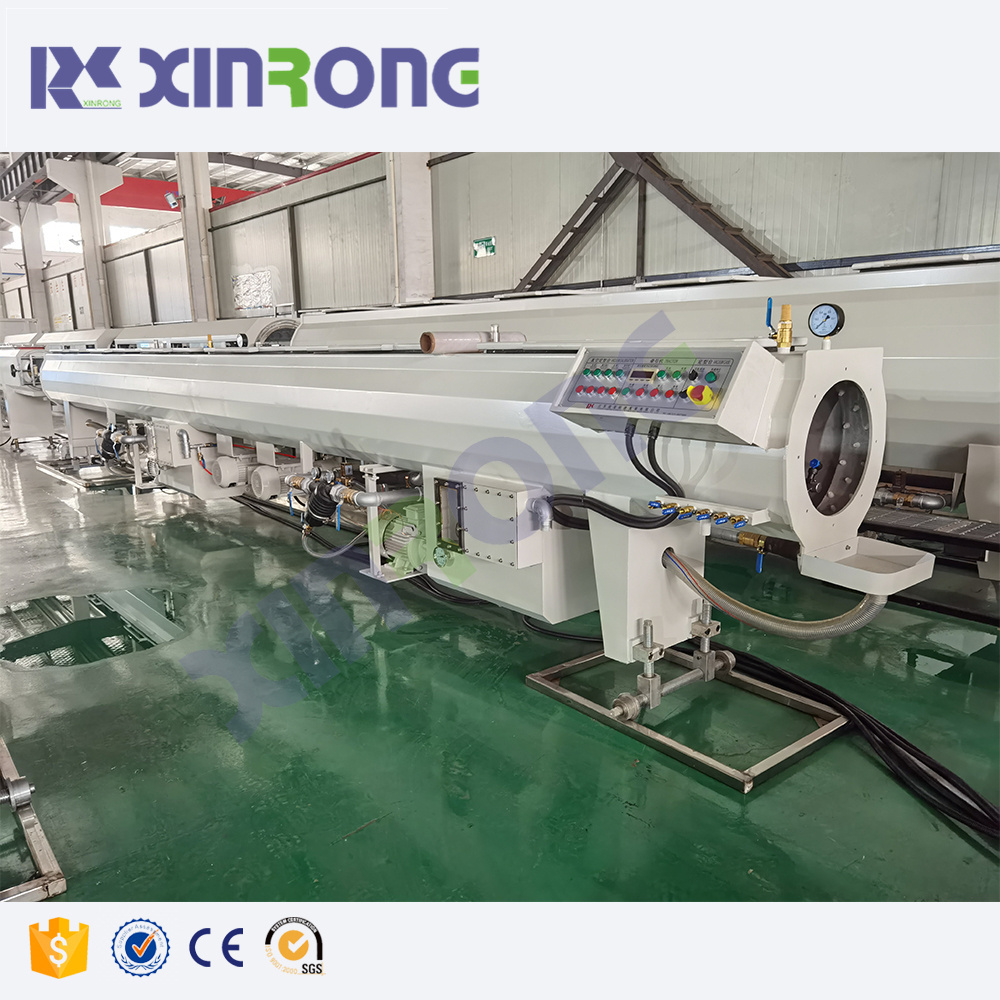 Factory Price 110/250mm HDPE Pipe Making Machine Plastic Extrusion PPR Pe Pipe Production Line used in water supply system