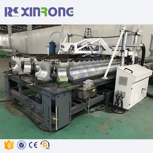 hdpe double wall corrugated pipe machine two layers corrugated pipe production making line