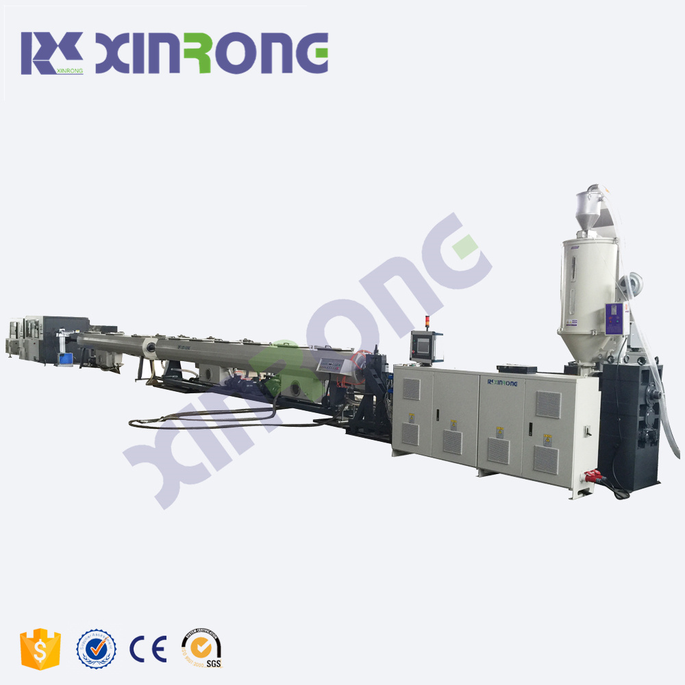 Factory Price 110/250mm HDPE Pipe Making Machine Plastic Extrusion PPR Pe Pipe Production Line used in water supply system