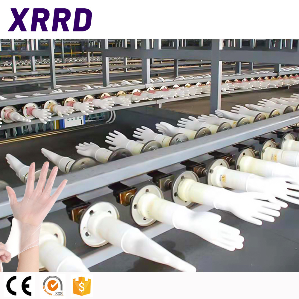 Fully Automatic Latex Nitrile Gloves Equipment Making Machine Production Line