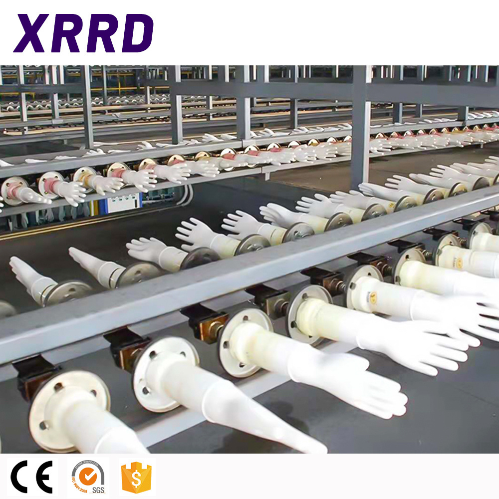 Fully Automatic Latex Nitrile Gloves Equipment Making Machine Production Line