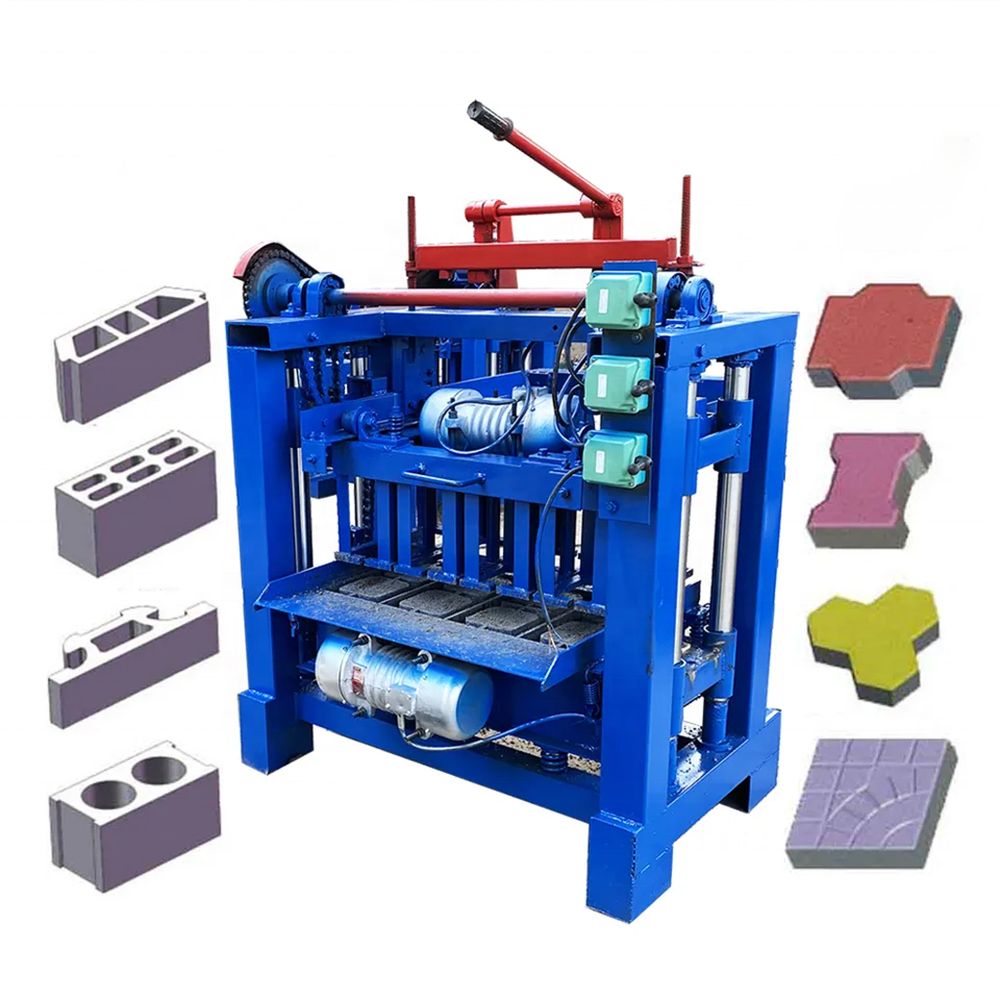 High Efficient Hollow Brick Machine Manual Block Making Machine