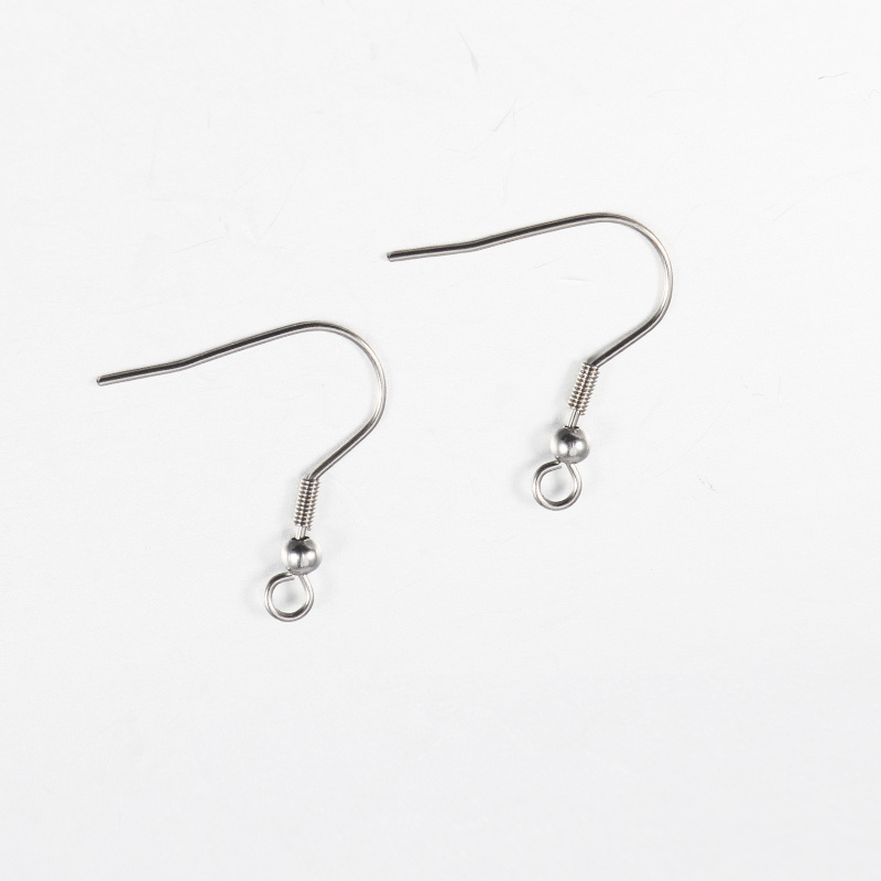 Stainless Steel Gold Plated Jewelry Findings DIY Fashion Accessories Earrings Hooks