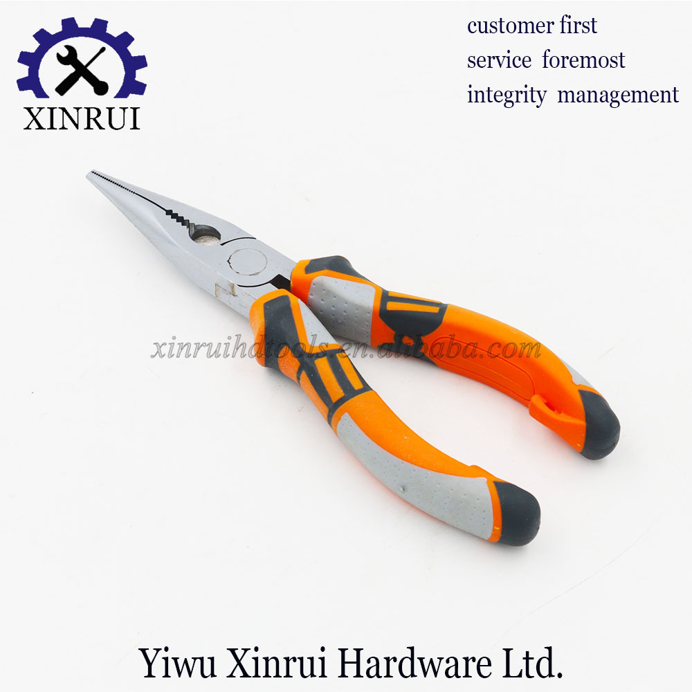 High Quality European Type Long Pointed Nose Pliers Needle Nose Pliers Function