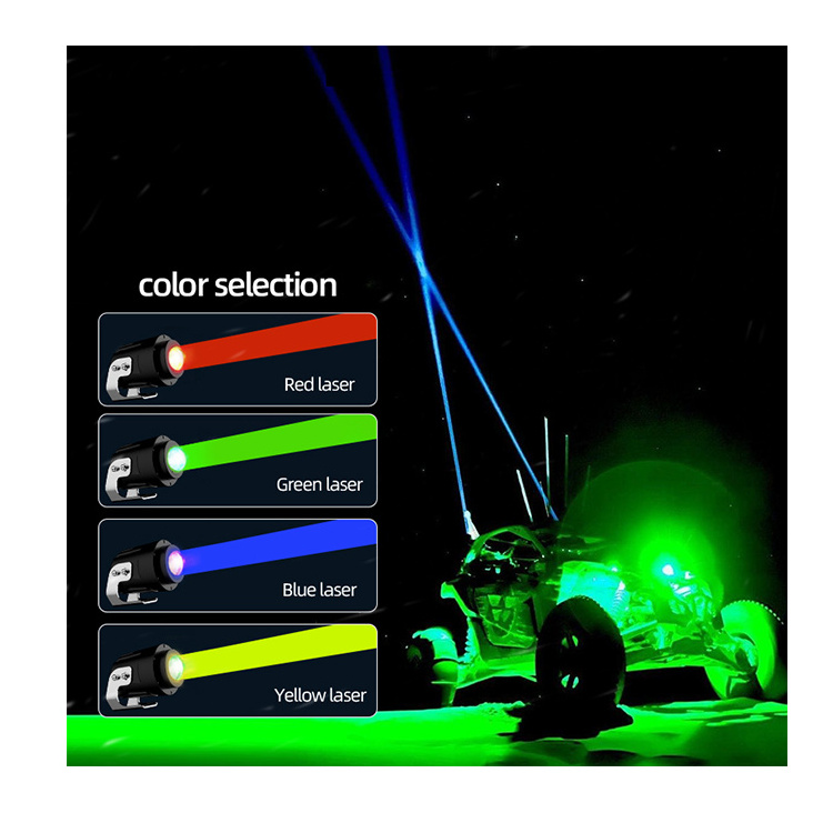 bike Suv ATV auxiliary  fog  mini  12V 24V Red  green yellow blue white  front round vehicle color  laser spot off road light