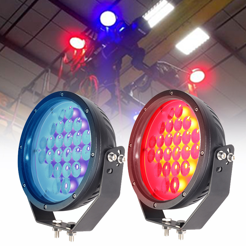 9 inch Overhead crane safety led over head crane safety light forklift  warning light