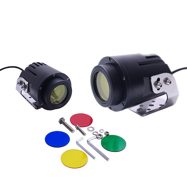 bike Suv ATV auxiliary Anti fog  jeep  Red  green yellow blue white 12V 24V front round vehicle color laser spot off road light