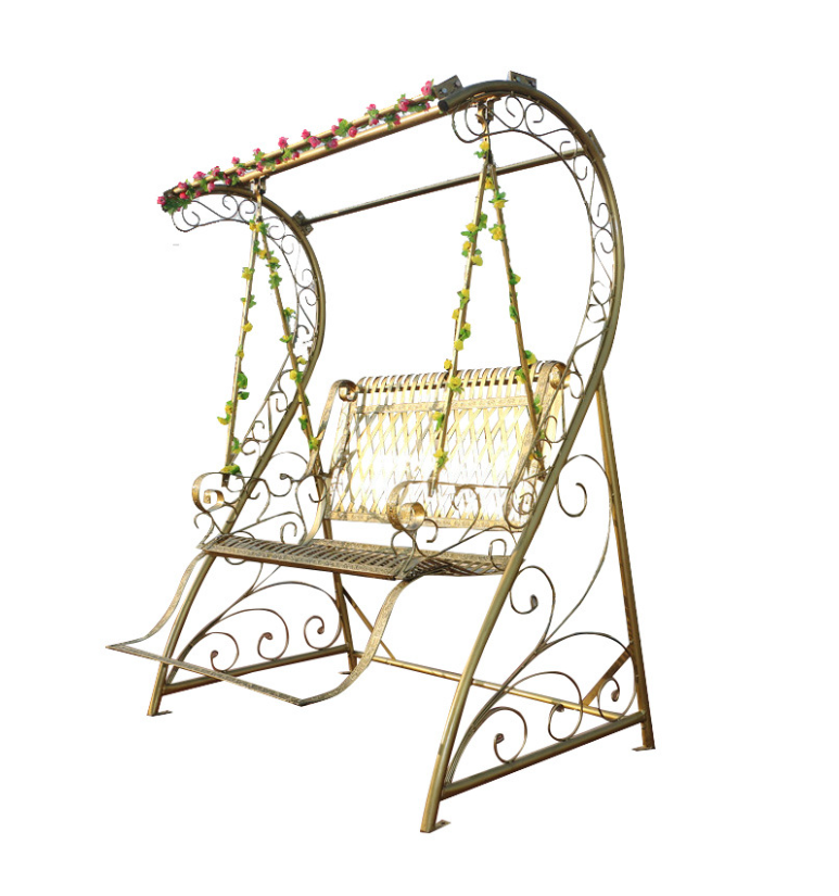 Outdoor swing indoor adult hanging cradle rocking chair outdoor cradle garden balcony double swing hanging chair