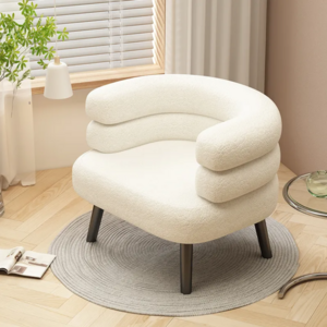 Modern furniture design flower shaped leisure chair for living room