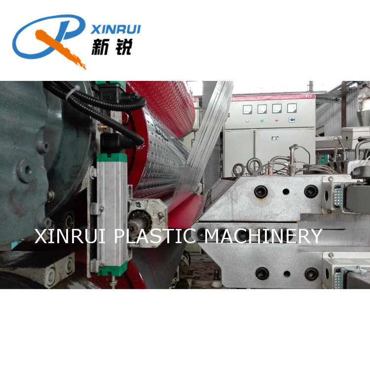 PVC floor mat calendering extrusion making machine