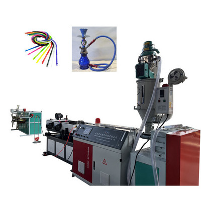 High Speed PP PE PA  Corrugated Hookah Hose  Shisha Pipe Extrusion Line Making Machine