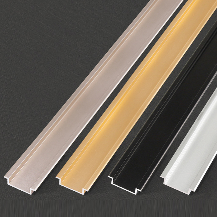 Free sample King  Wall decoration edging protection metal strip Aluminum profile tile trim