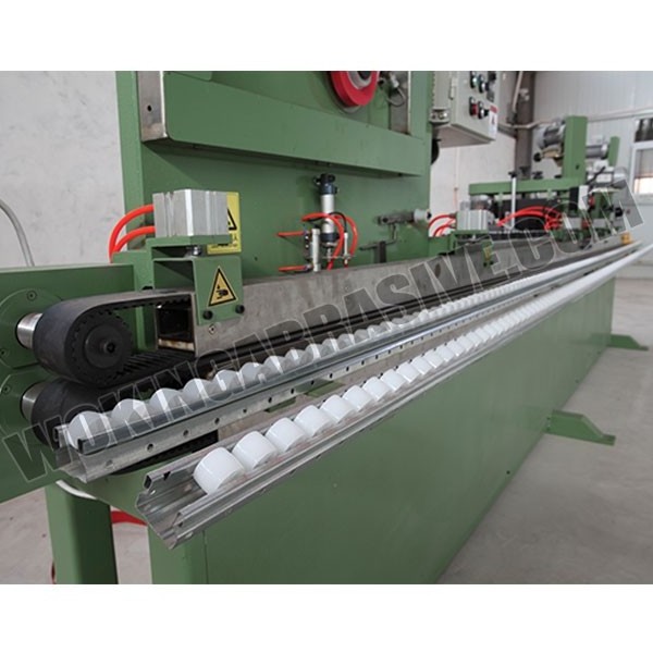 Abrasive belt skiving machine with auto gluing