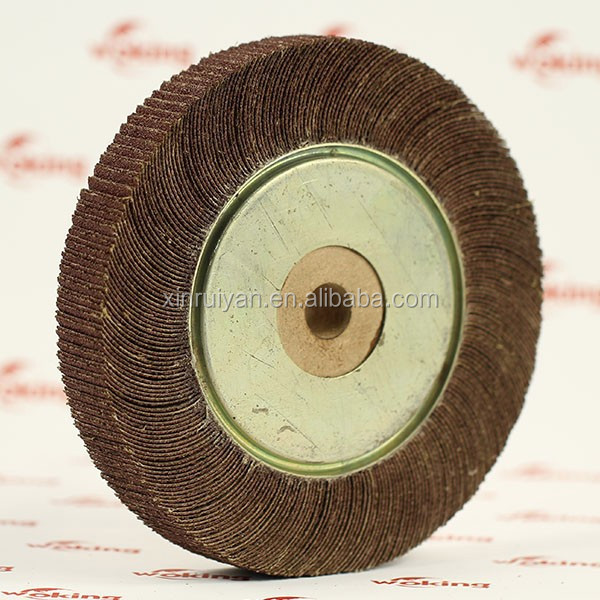 China Manufacturer Flap Wheel Sanding Flap Wheel For Polishing Stainless Steel Flap Wheel With Sand Paper