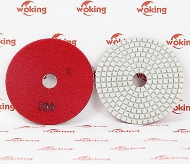 angle grinder diamond adhesive wet polishing pads for glass polishing