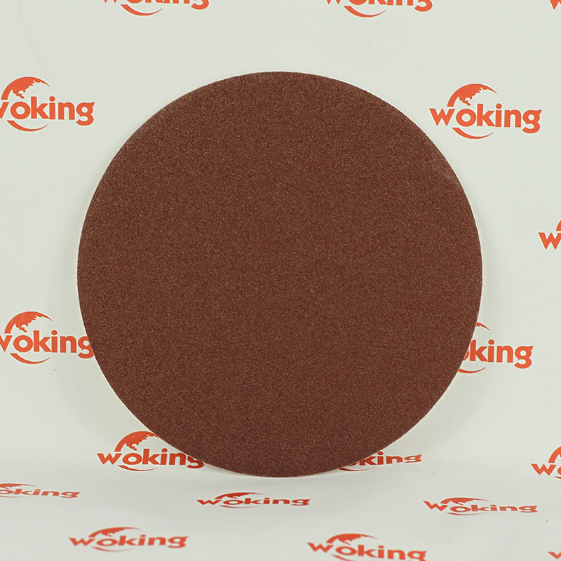 125mm abrasive hook and loop fastener sanding disc sanding disc with holes