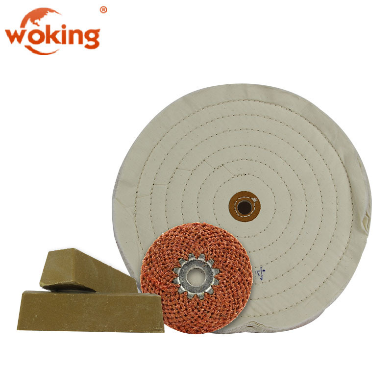 Sisal Hemp Felt Buffing Wheel Polishing Paste Stainless Steel Used