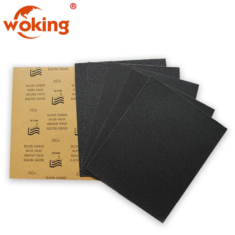 High quality 230mm*280mm waterpoof abrasive sanding paper