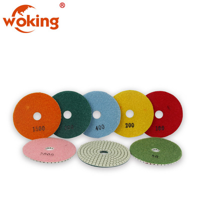 angle grinder diamond adhesive wet polishing pads for glass polishing