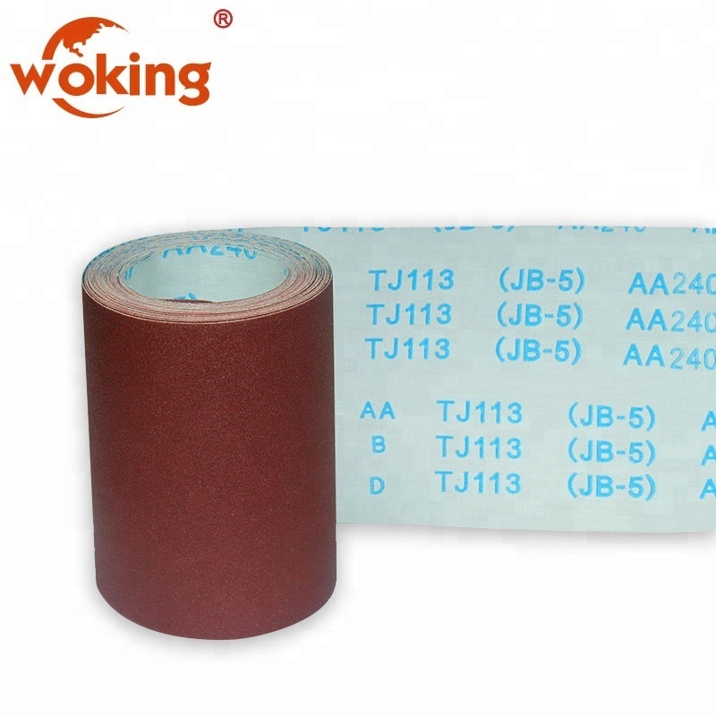 Cloth sandpaper for metals and automobile sandpaper