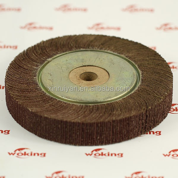 China Manufacturer Flap Wheel Sanding Flap Wheel For Polishing Stainless Steel Flap Wheel With Sand Paper