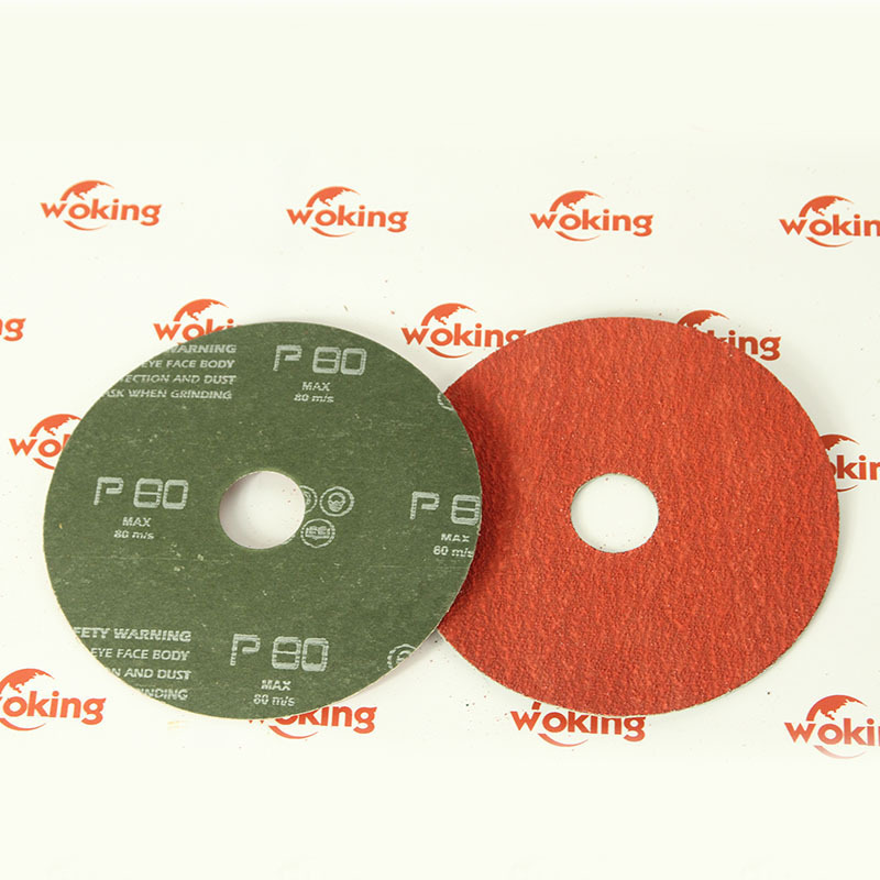 100mm abrasive grinding fiber disc for metal