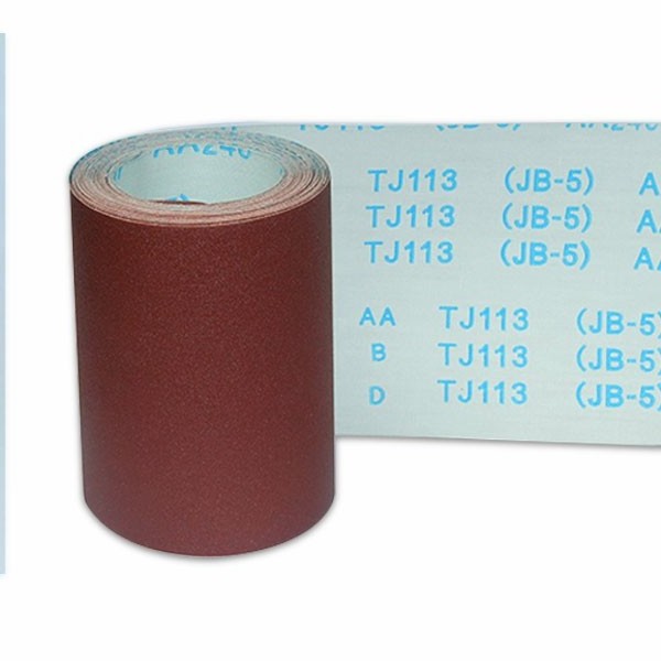 Cloth sandpaper for metals and automobile sandpaper