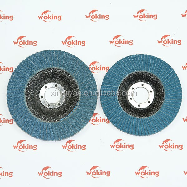 180mm Abrasive flap disc for steel , metal working